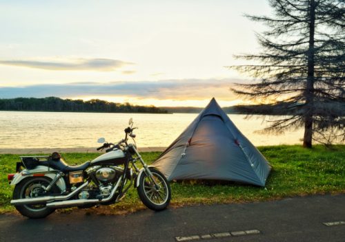 積みやすいテント